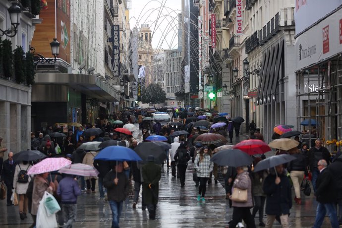 Recursos de lluvia en Madrid, lluvias, llover, lloviendo