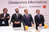 La Junta espera que se amplíe la ruta Málaga-Nueva York y se avance en más vuelos directos con EEUU