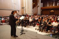 Homenaje a los autores del Himno de Aragón en el Edificio Pignatelli