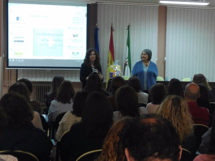 Inauguración de las Jornadas Finales de la Red de Bibliotecas Escolares.