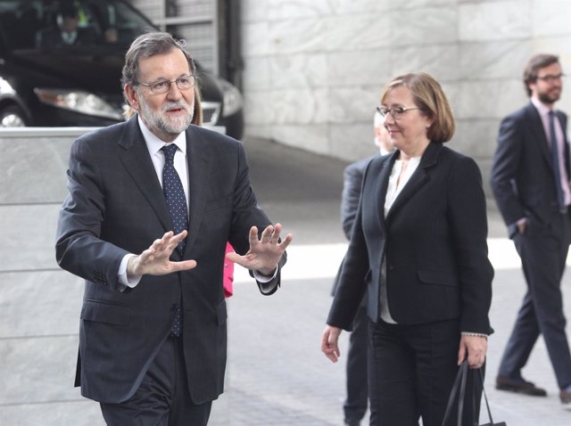 Rajoy acude a un acto de la CEOE