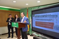 Ruiz Espejo destaca el "impulso social" de la nueva Ley de Tanteo y Retracto para reforzar las medidas contra desahucios