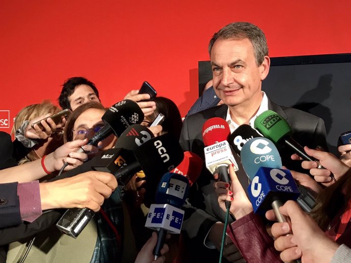 El expresidente Jose Luis Rodríguez Zapatero
