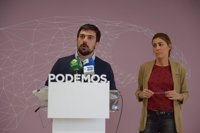 Ramón Espinar sobre la marcha de Aguirre: "Hoy se constata la crónica de una muerte anunciada"