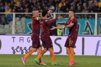 La Roma arrolla y desciende de forma matemática al Pescara