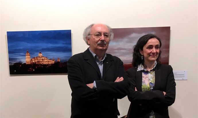 Antonio Colinas y Asunción Escribano.