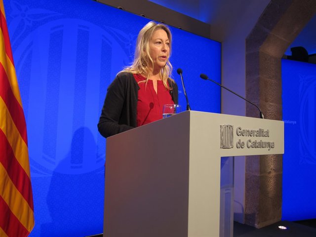 La portaveu del Govern, Neus Munté     