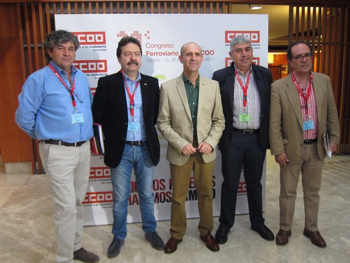 XI Congreso del Sector Ferroviario de CCOO en Cáceres                         