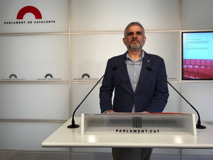 El portaveu de Cs en el Parlament, C.Carrizosa