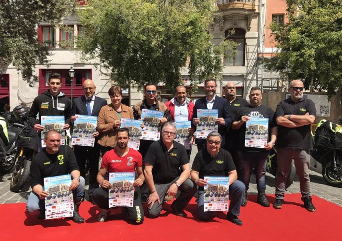 Presentación de la 41 Vuelta a Mallorca en moto