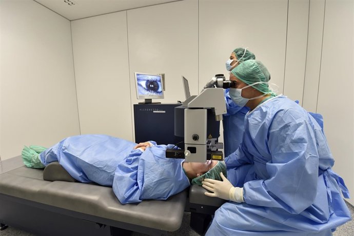 Revisione oftalmolígica de Santa Clotilde