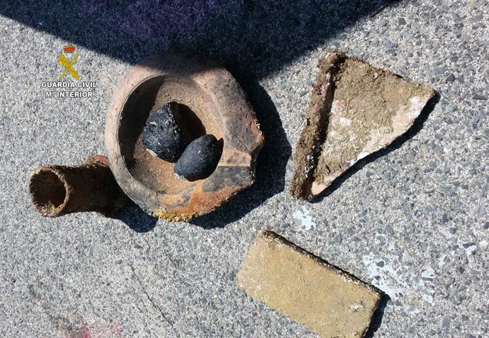 Peces arqueològiques trobades a Creixell