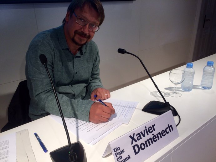 El portaveu dels 'comuns', Xavier Domènech