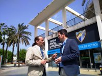 Cs pide acelerar el trámite para declarar de utilidad pública la Fundación Málaga CF, "clave" para la academia