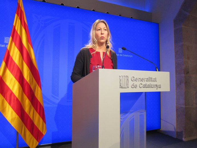 La portaveu del Govern, Neus Munté