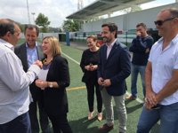 Irene García comprueba los resultados del Plan Invierte en Chiclana