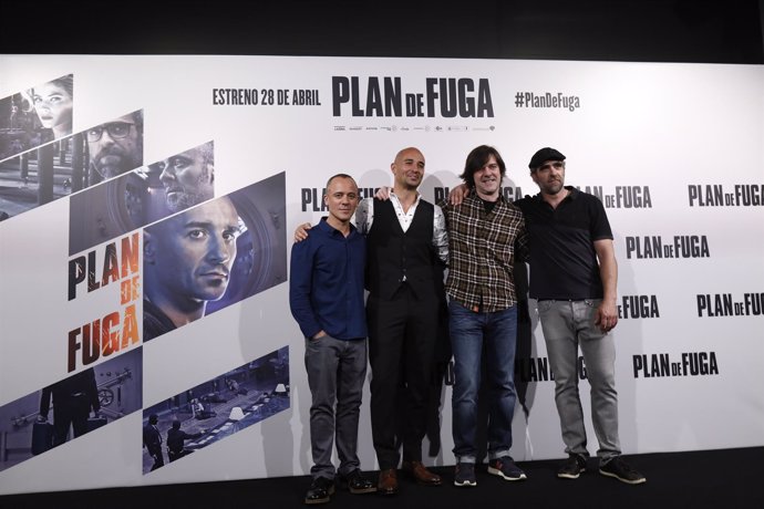 Photocall de la película Plan de fuga, con Luis Tosar y Javier Gutiérrez