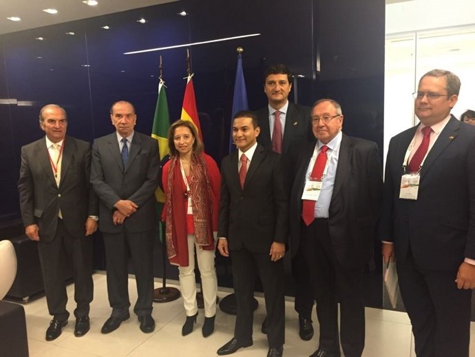 Desayuno de trabajo en Brasil con José Luis Bonet