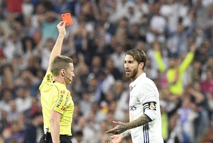 El defensa y capitán del Real Madrid, Sergio Ramos