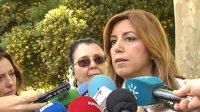 Susana Díaz ve una "inmoralidad" el SMS de Catála a Ignacio González