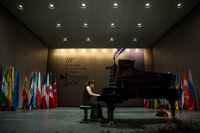 Ocho pianistas se disputan el pase a la final del 59º Premio 'Jaén' de Piano