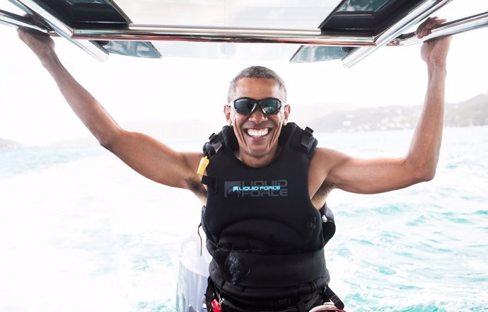 Obama, de vacaciones en las islas Vírgenes 