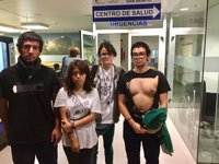 Denuncian una agresión a un grupo de estudiantes durante la visita de los Reyes a la Universidad de La Laguna