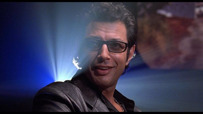 Jeff Goldblum en Jurassic Park