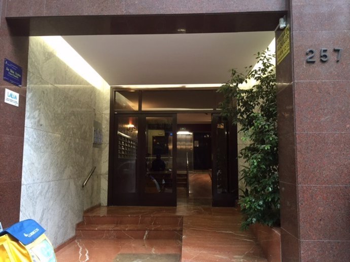 Edificio del despacho del expte.De la Generalitat Jordi Pujol en Barcelona