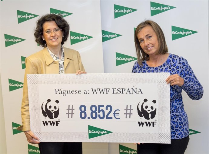Ester Uriol (El Corte Ingles) y Clorinda Maldonado (WWF)