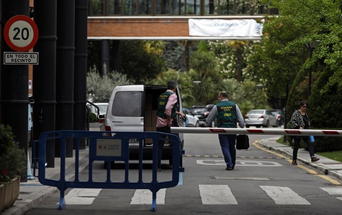 Operació de la Guàrdia Civil contra la corrupció en el Canal d'Isabel II