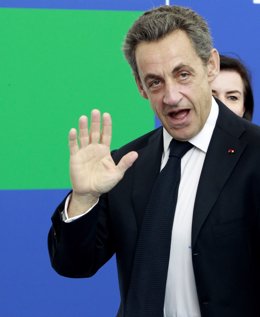 Sarkozy en el Congrés del Partit Popular Europeu