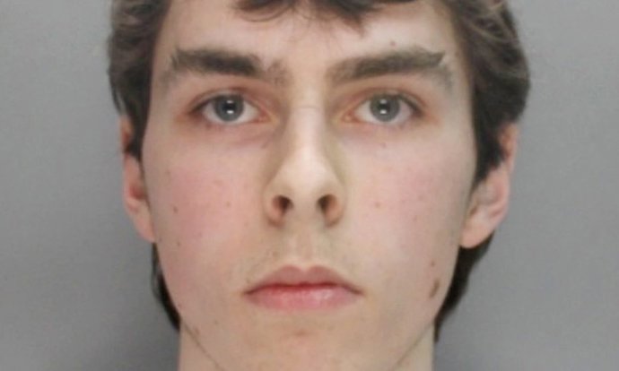 Adam Mudd tras ser detenido