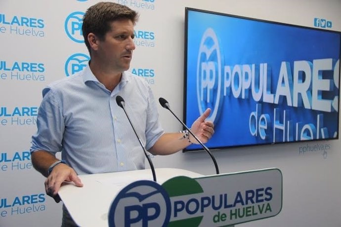 El parlamentario andaluz por el PP de Huelva, Guillermo García Longoria.