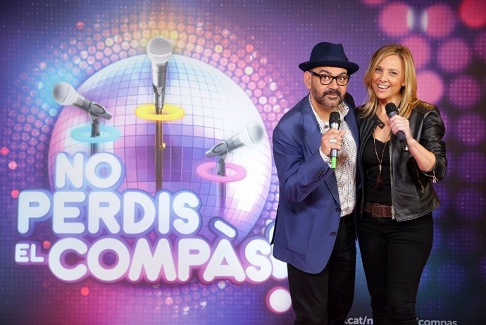Els presentadors de 'No perdis el compàs' Jose Corbacho i Victòria Maldi