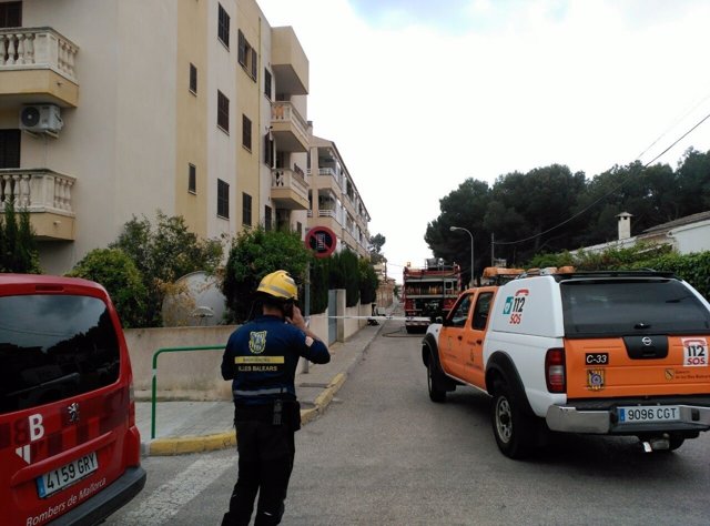 Los bomberos actúan en Cala Ratjada