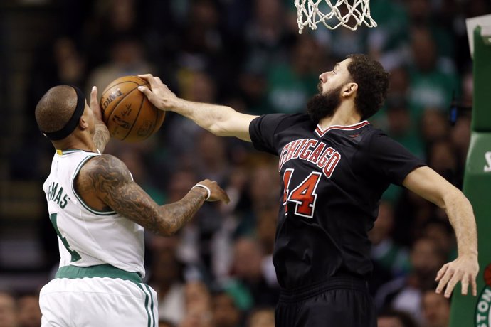 Nikola Mirotic en el Boston Celtics - Chicago Bulls