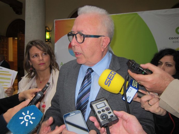 El consejero de Empleo, José Sánchez Maldonado                