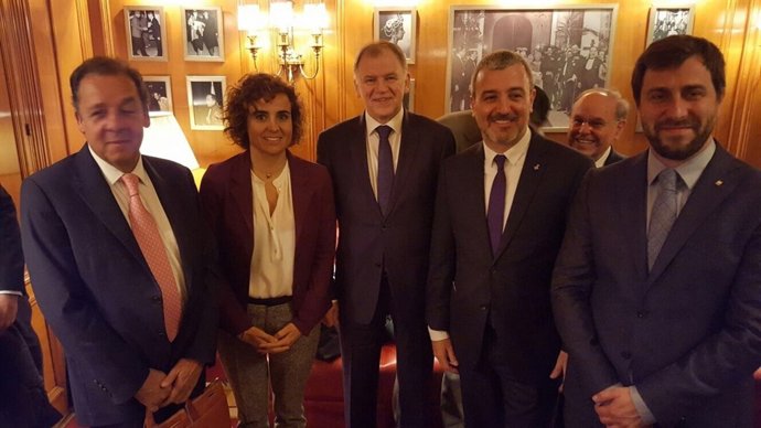 Dolors Montserrat es reuneix amb Vytenis Andriukaitis