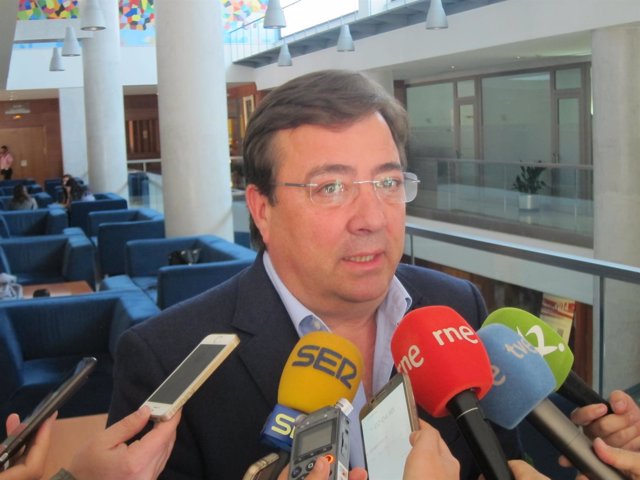 Guillermo Fernández Vara, presidente de Extremadura                