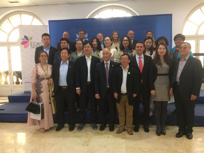 La delegación china se ha interesado por proyectos de turismo de salud.