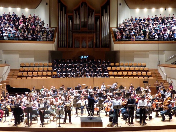 Ensayo O.V Simfonia núm.8 Dels mil 