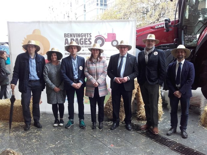 Meritxell Serret, Jordi Baiget i Toni Massanés presenten 'Benvinguts a Pagès' 