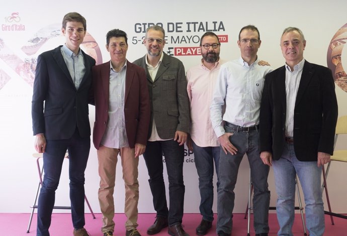 Presentación del Giro en Eurosport