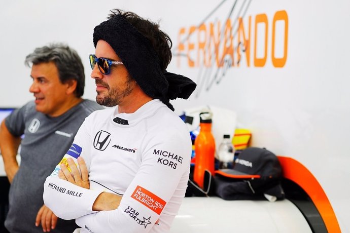 Fernando Alonso McLaren Baréin