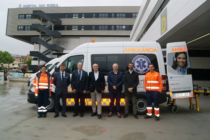 Nuevas ambulancias de Ibiza
