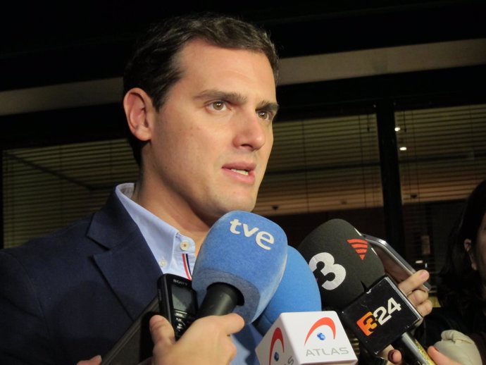 El líder de C's, Albert Rivera