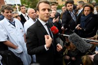 Macron confiesa que admira la "determinación" de Le Pen