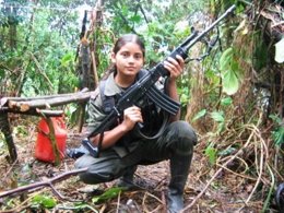 Menor de edad entre las FARC