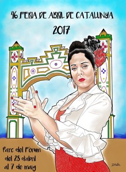Cartell de la Fira d'Abril de Catalunya 2017